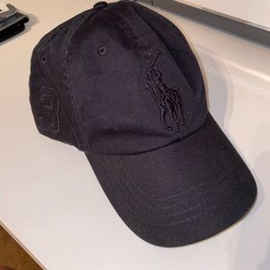 Polo Ralph Lauren 3 Black Dad Hat